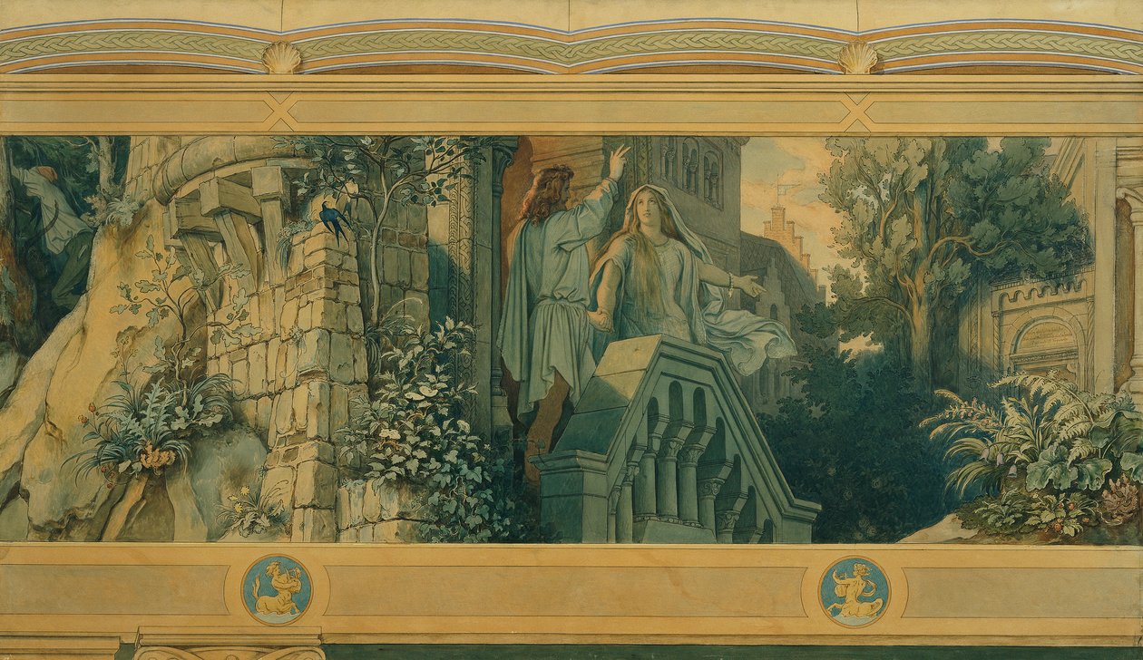 Den smukke Melusine: IV. Eden af Moritz Ludwig von Schwind