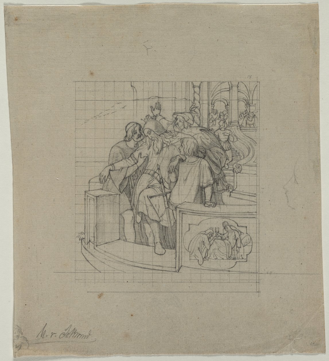 Kongen af Thule af Moritz Ludwig von Schwind