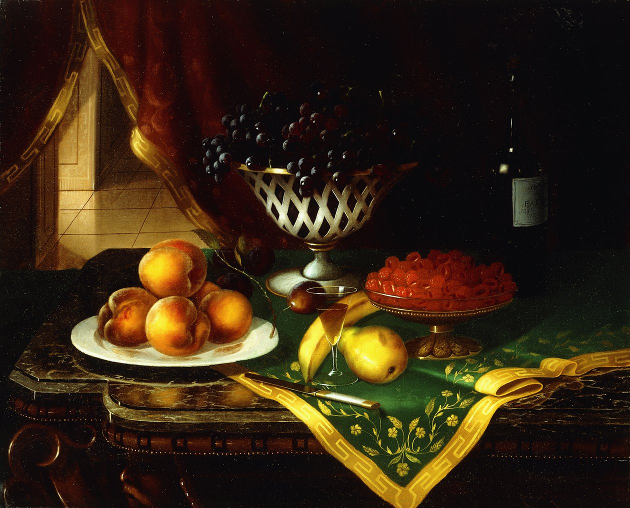Dessertbordet, 1873 af Morston Constantine Ream