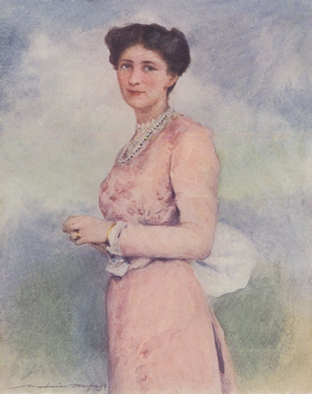 Mary Curzon baronesse af Kedleston af Mortimer Ludington Menpes