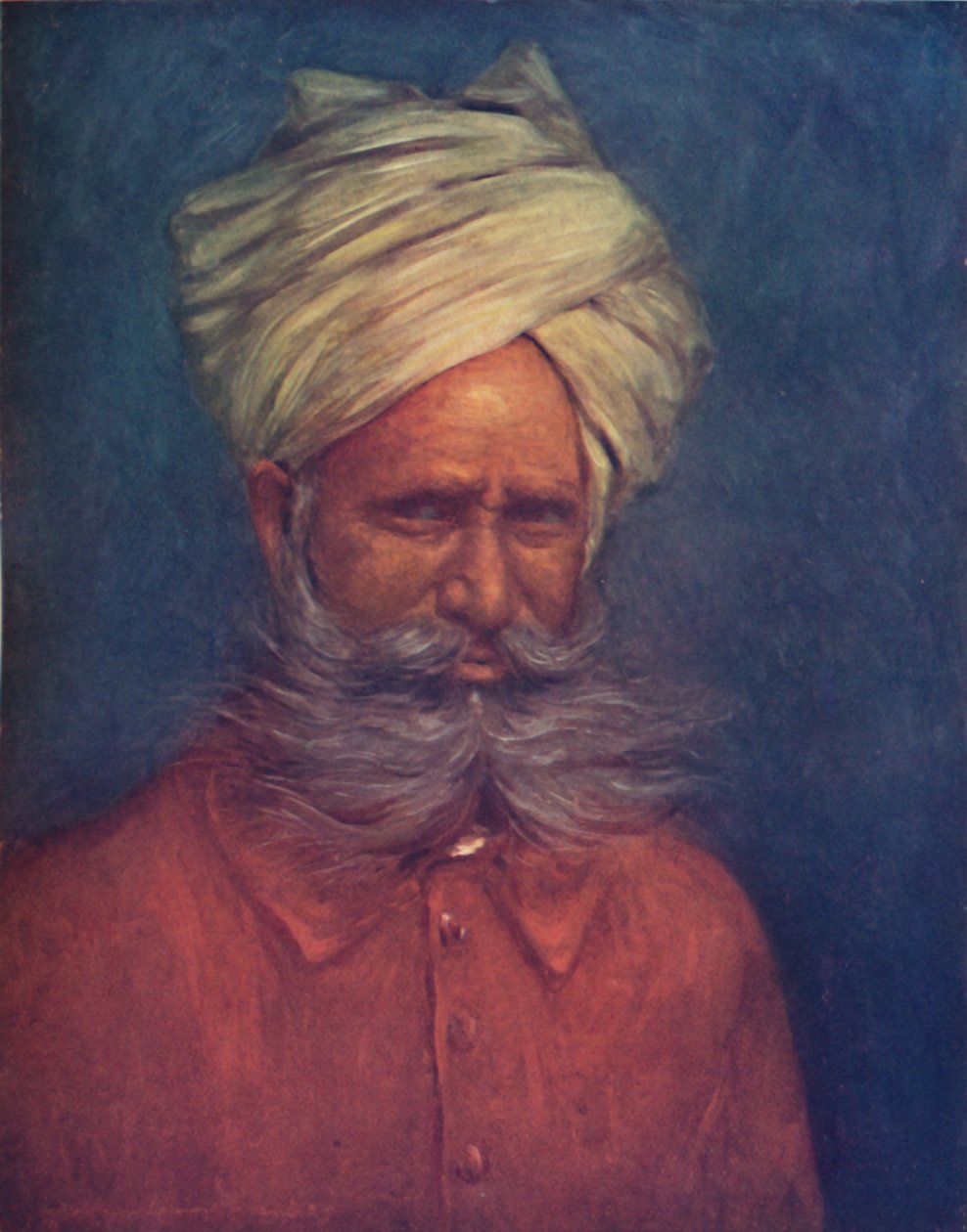 A Retainer from Central India, 1903dani af Mortimer L Menpes