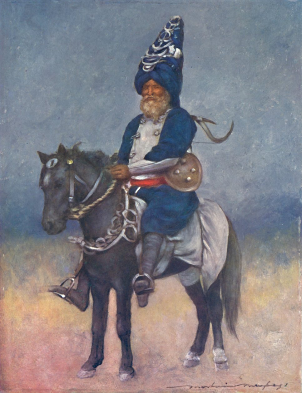 An Akalis Fanatical Devotee, 1903dani af Mortimer L Menpes
