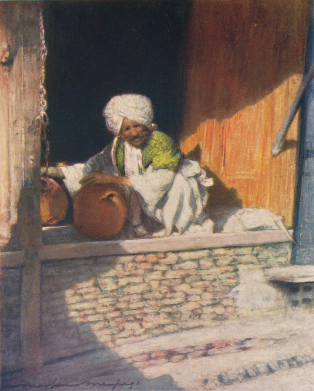En keramiker, 1905 af Mortimer Ludington Menpes