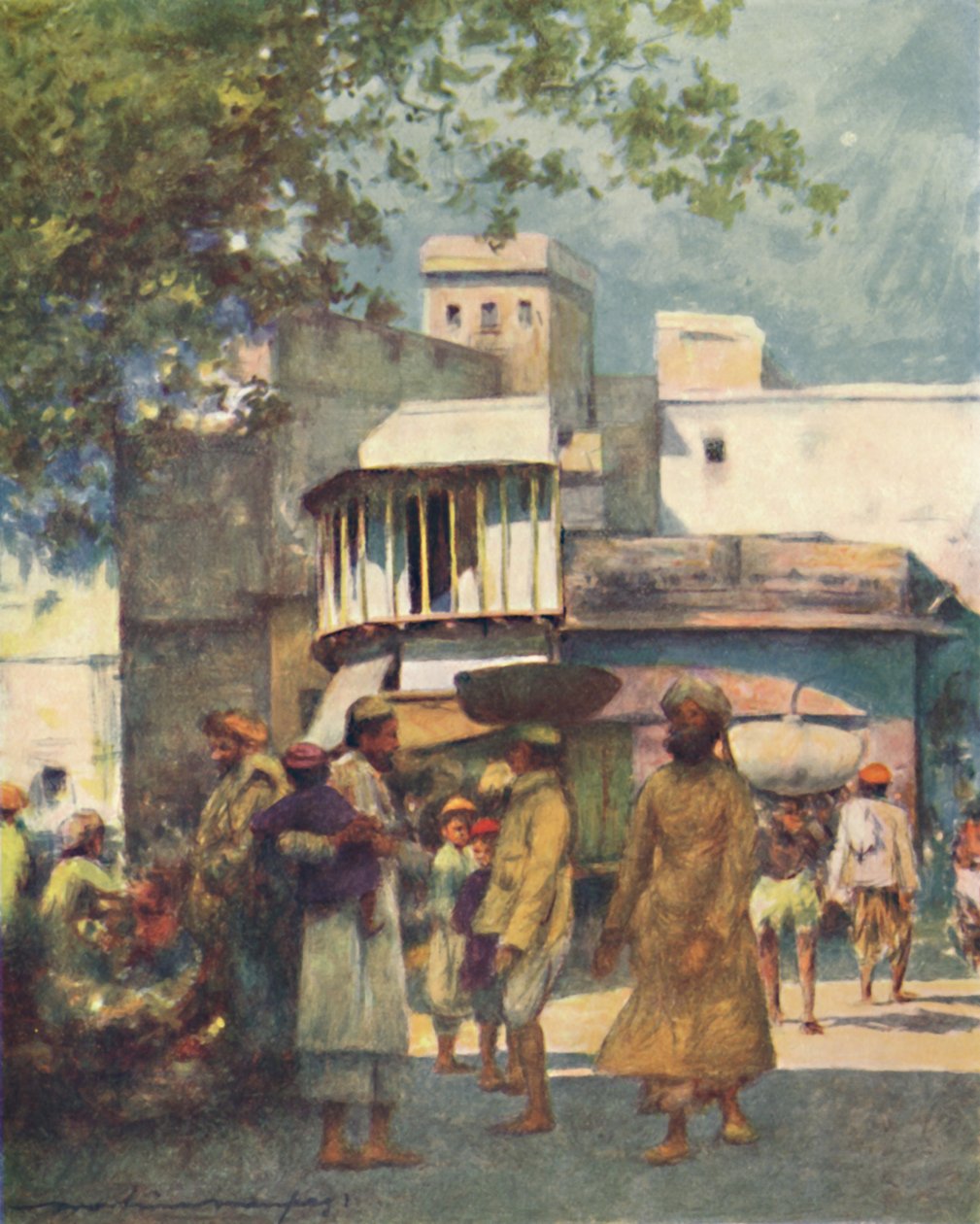 Agra, 1905 af Mortimer Ludington Menpes