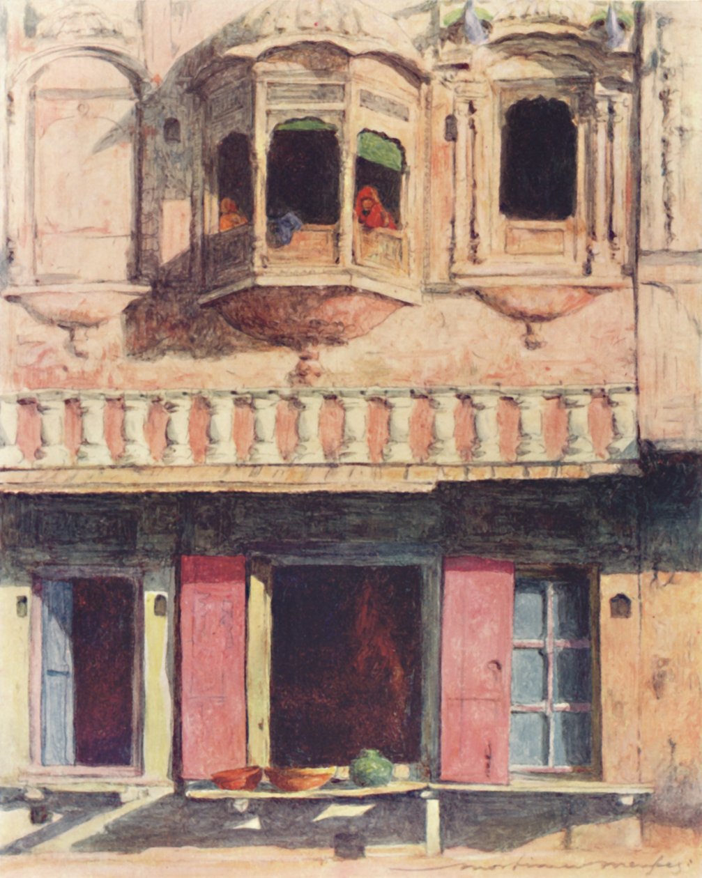 I Lahore, 1905 af Mortimer Ludington Menpes