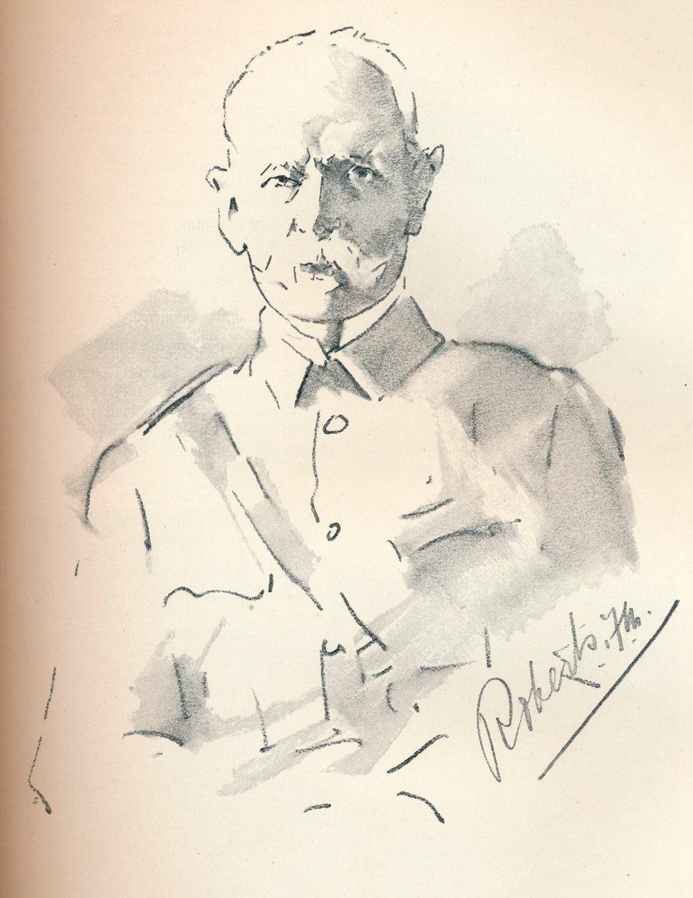 Feltmarskal Lord Roberts af Kandahar 1832-1914, britisk soldat, c1901 af Mortimer Ludington Menpes