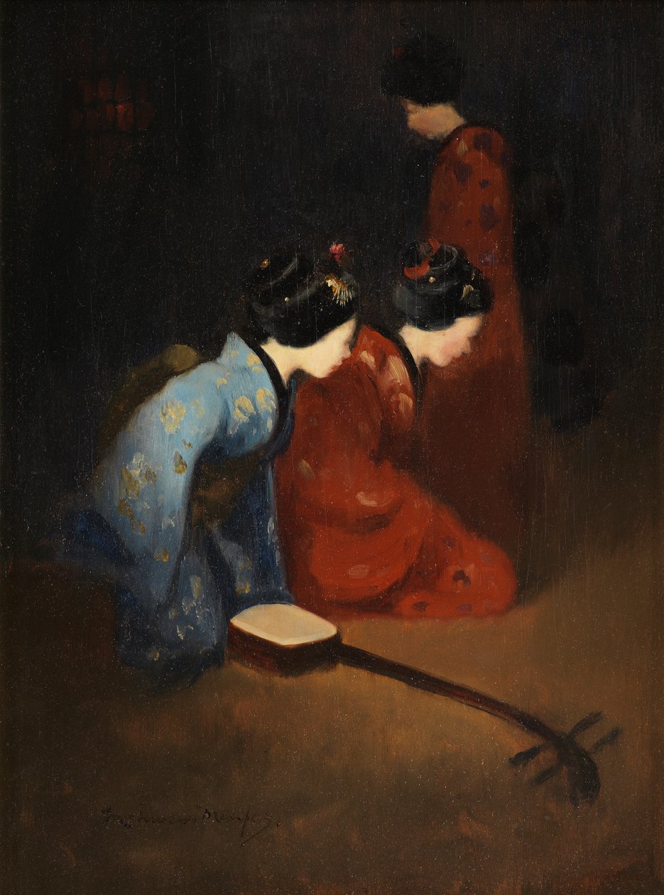 Geisha musikere af Mortimer Ludington Menpes