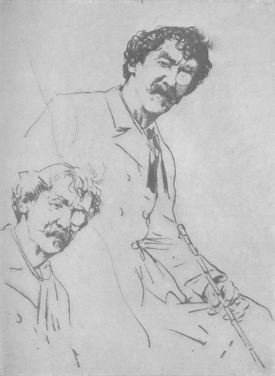 Portrætstudier, c1880, 1904 af Mortimer Ludington Menpes