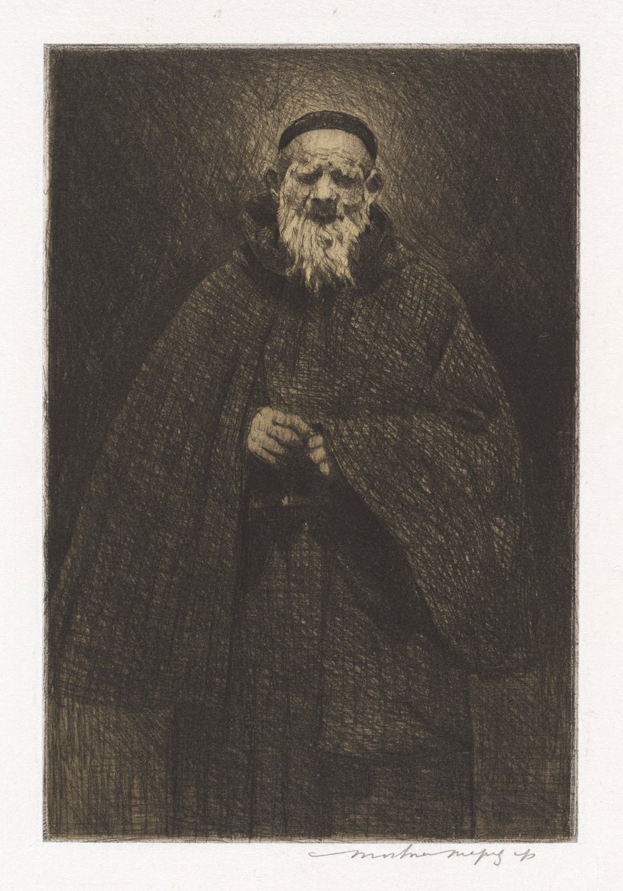 En jødisk Købmand af Mortimer Menpes