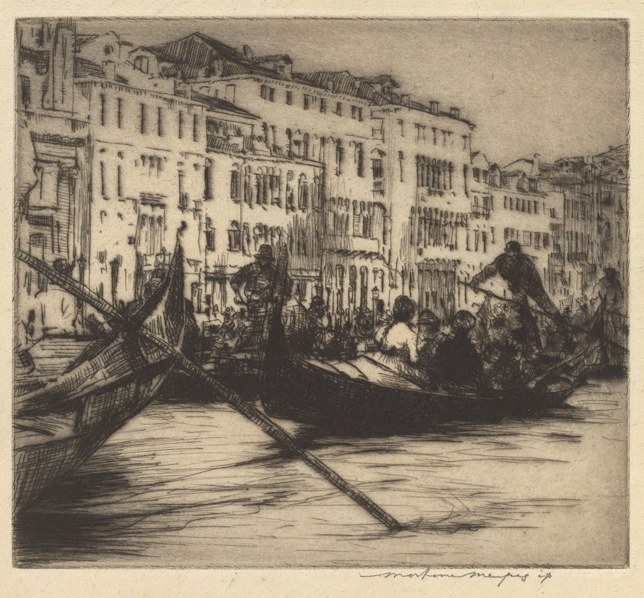 F? The Day, Venedig af Mortimer Menpes