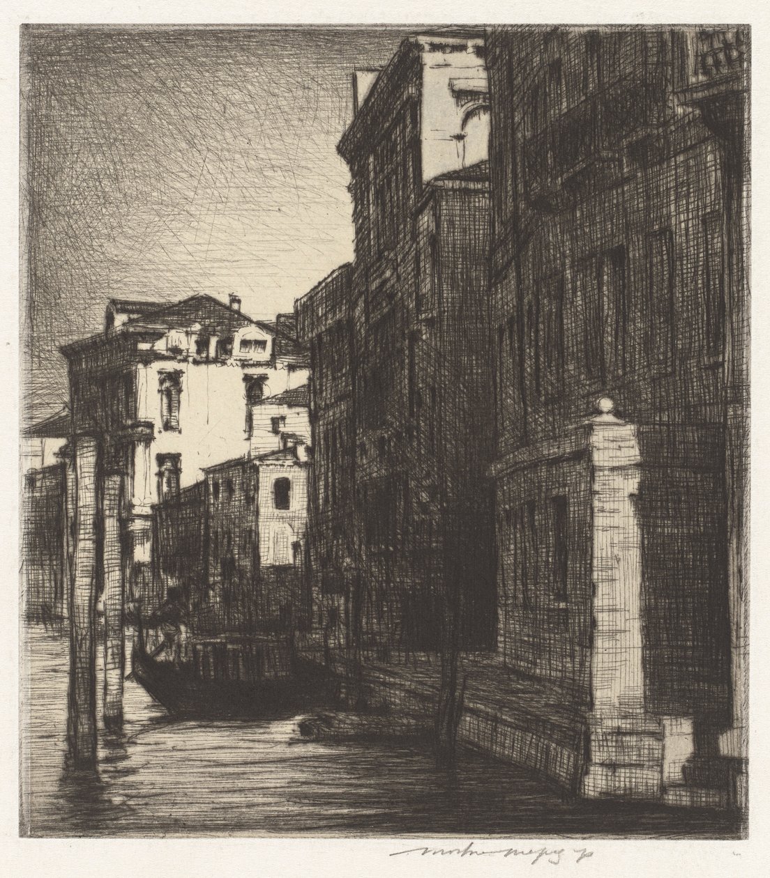 Sen eftermiddag, Venedig af Mortimer Menpes