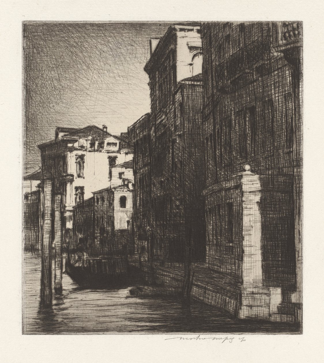 Sen eftermiddag, Venedig af Mortimer Menpes