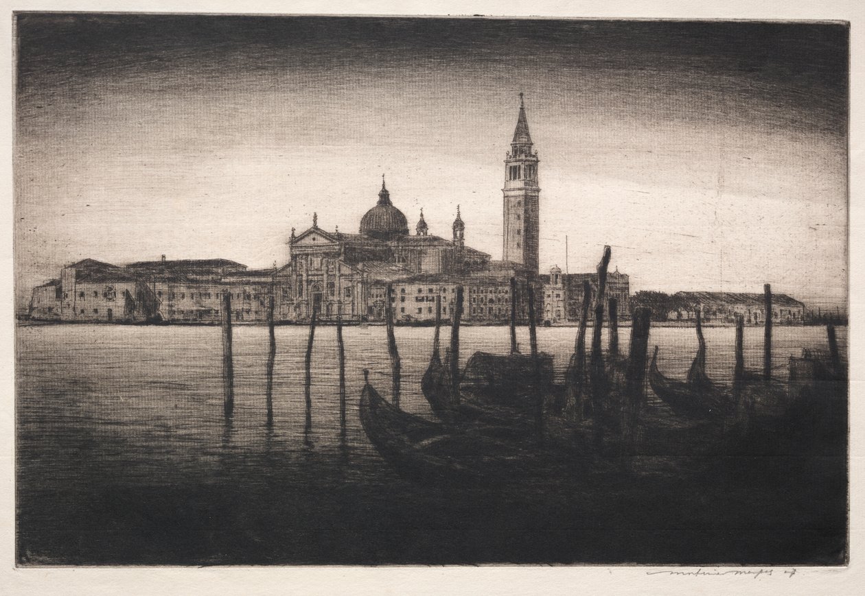San Giorgio Maggiore af Mortimer Menpes