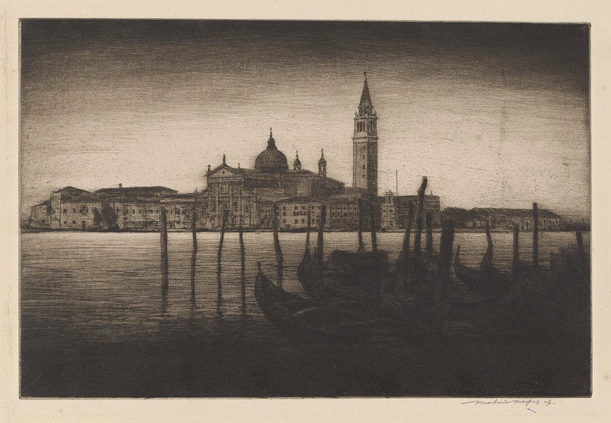 San Giorgio Maggiore af Mortimer Menpes