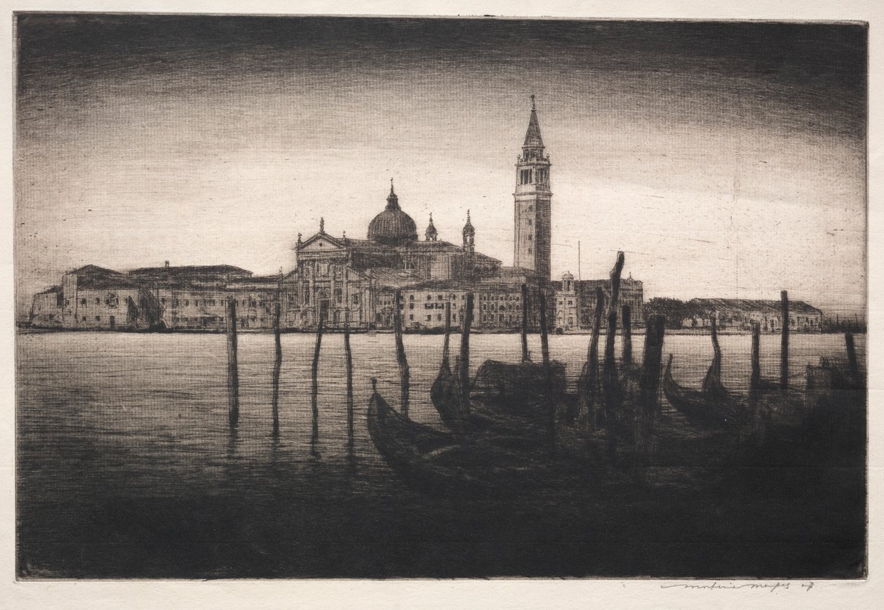 San Giorgio Maggiore, 1910. af Mortimer Menpes