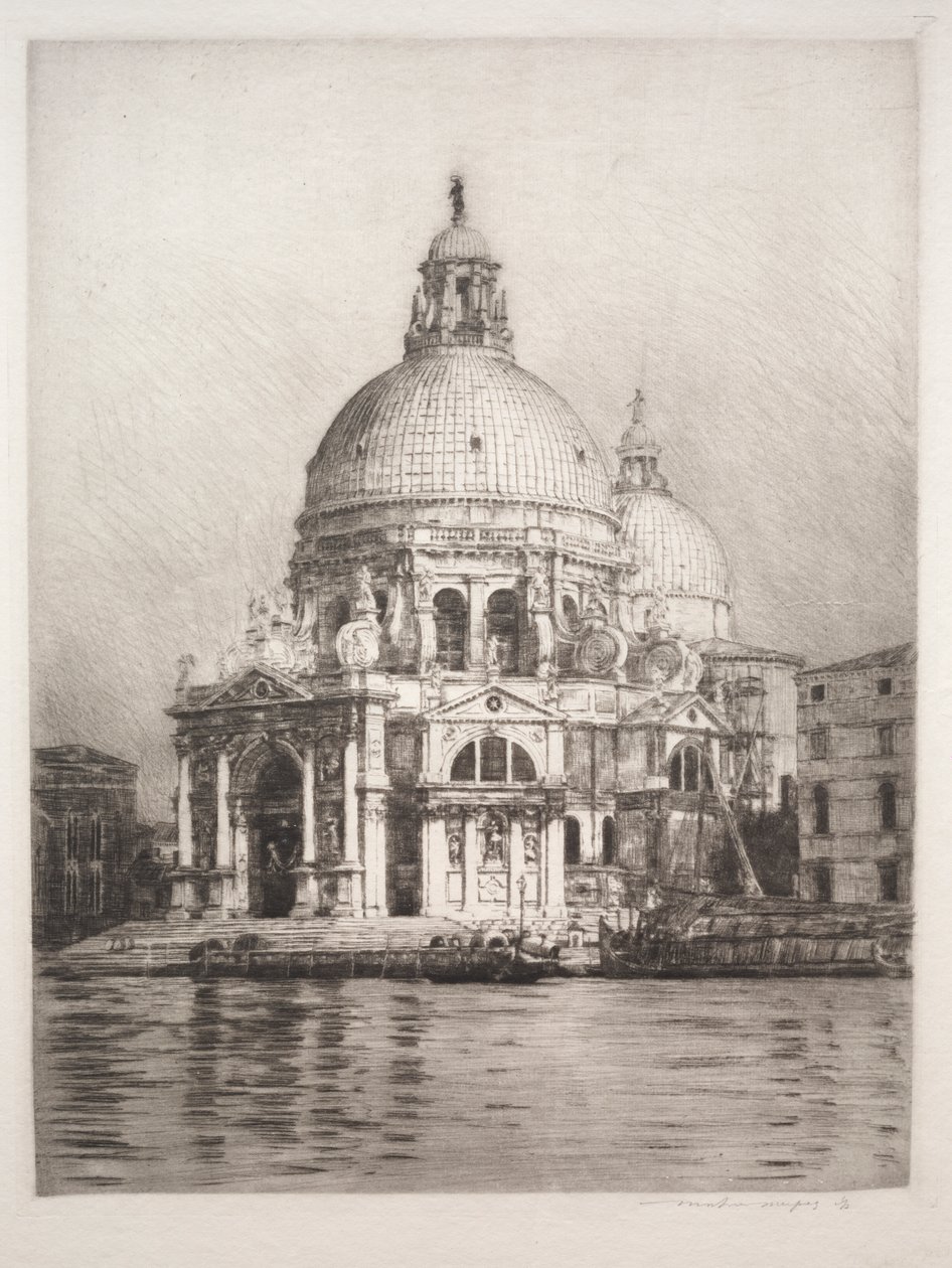 Santa Maria Della Salut #1 af Mortimer Menpes