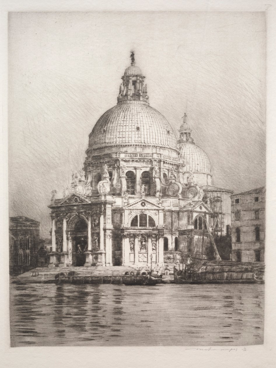 Santa Maria Della Salut #1, 1910. af Mortimer Menpes