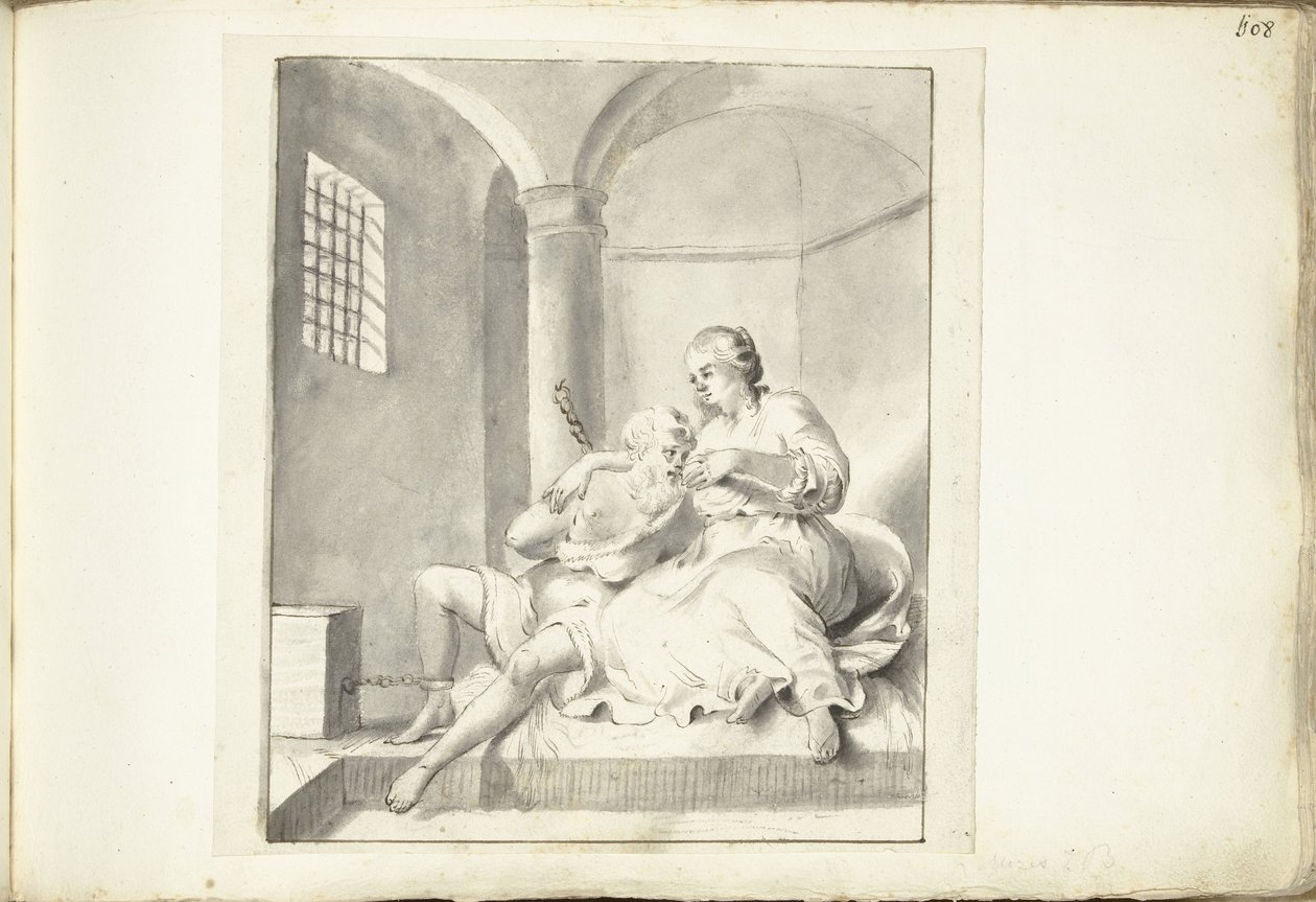 Cimon i Pero (Caritas Romana) af Moses Ter Borch