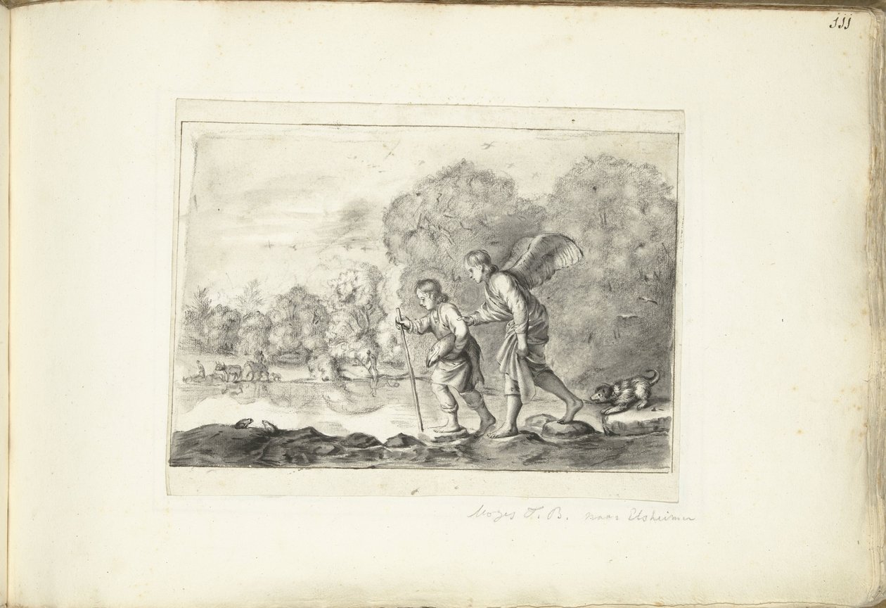 Tobias i Angel af Moses Ter Borch