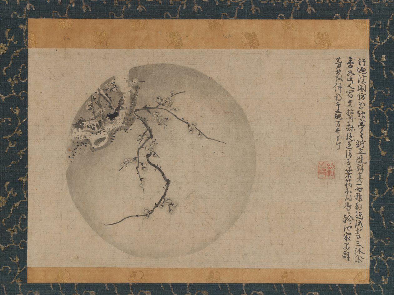 Blommeblomster, 1400-tallet. af Motsurin Jōtō