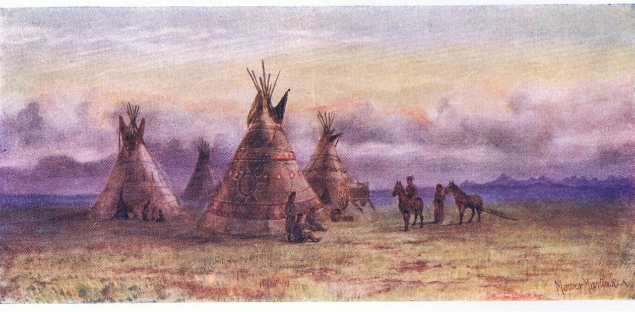 Native American Wigwams af Mower Martin