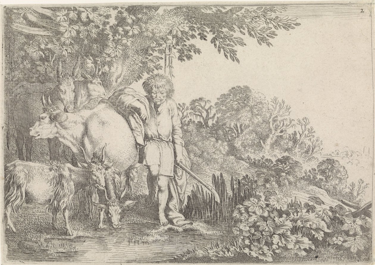 Argus vogter sin flok Mercury and Argus (serietitel) af Moyses van Wtenbrouck