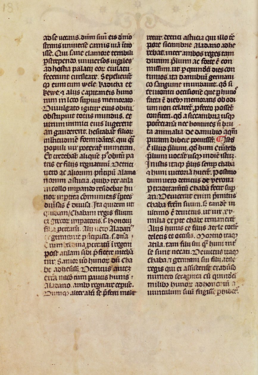 Illuminated Chronicle; Chronicon Pictum; Billedkronik 18 af Márk Kálti