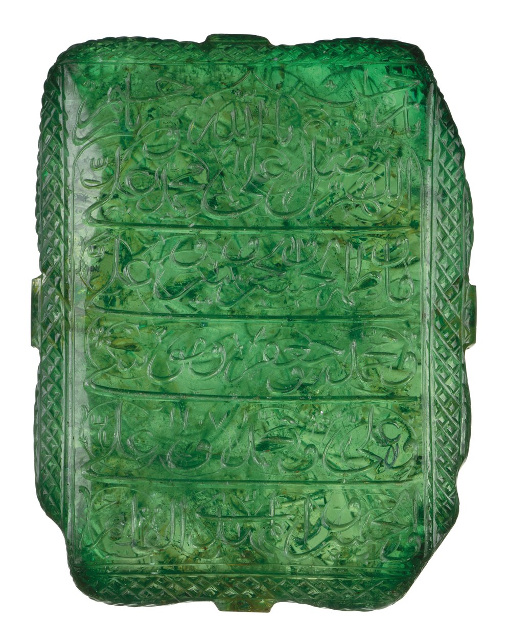The Mughal Emerald, 1695-96 af Mughal School
