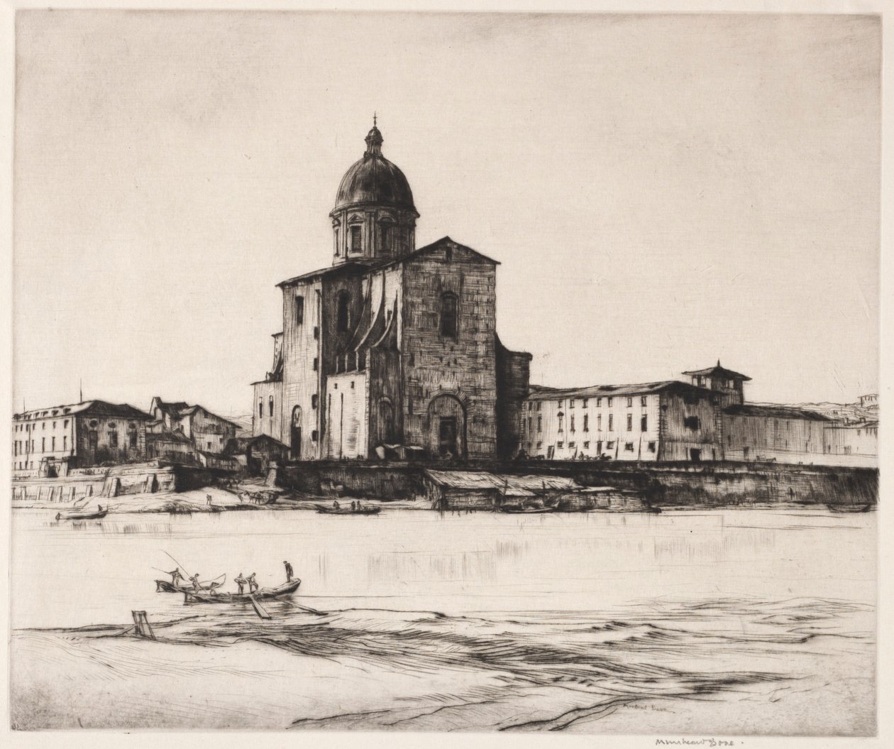 San Frediano in Cestello, Firenze af Muirhead Bone