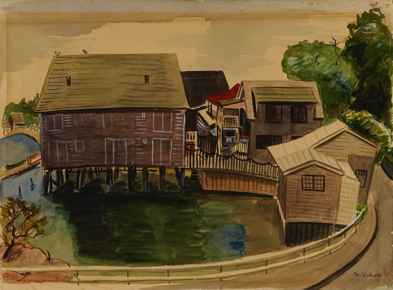 East Gloucester #1 af Muriel Walcoff