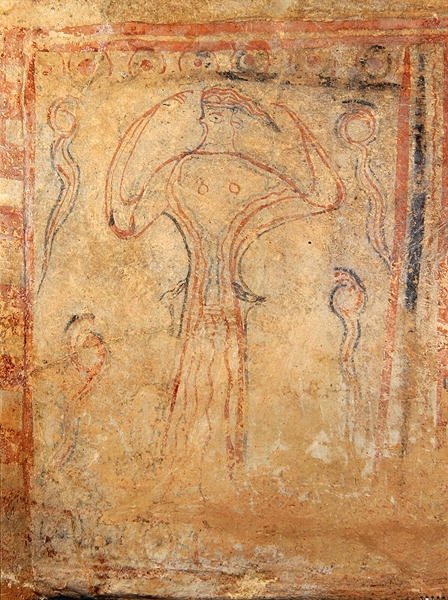 Larnax (keramik) (se også 288284-288289) af Mycenaean