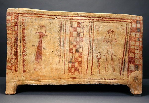 Larnax (keramik) af Mycenaean