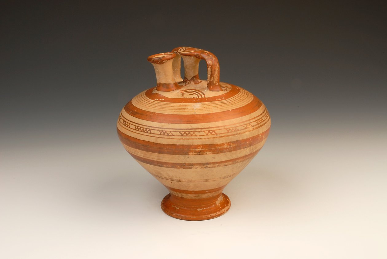 Kande, 1300-1200 f.Kr. (terracotta) af Mycenaean