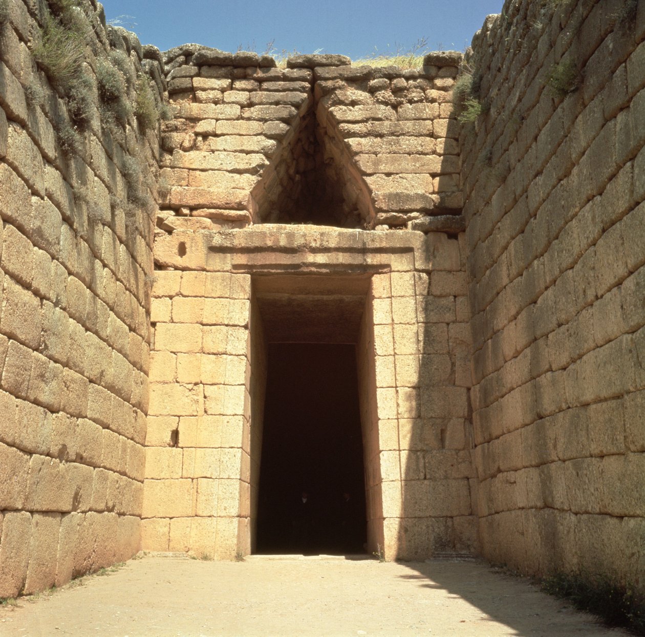 Skatkammeret i Atreus, ca. 1300 f.Kr af Mycenaean