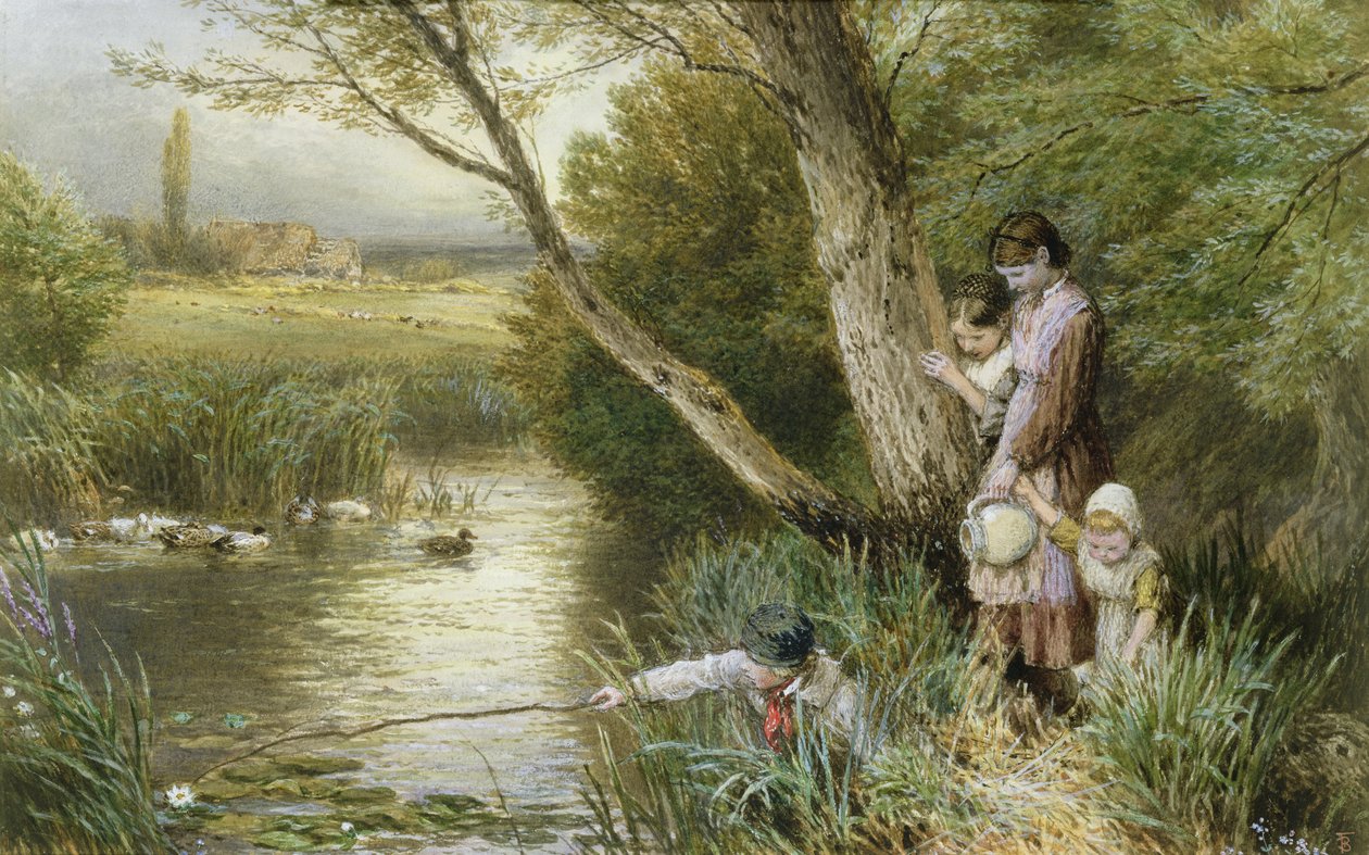 Ved strømmen af Myles Birket Foster
