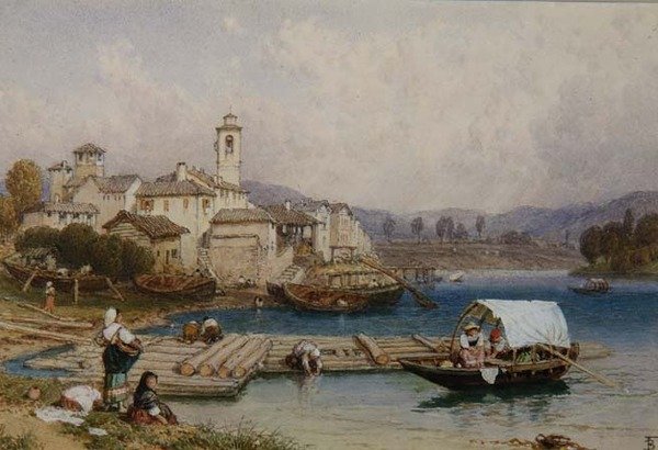 Lago Maggiore af Myles Birket Foster