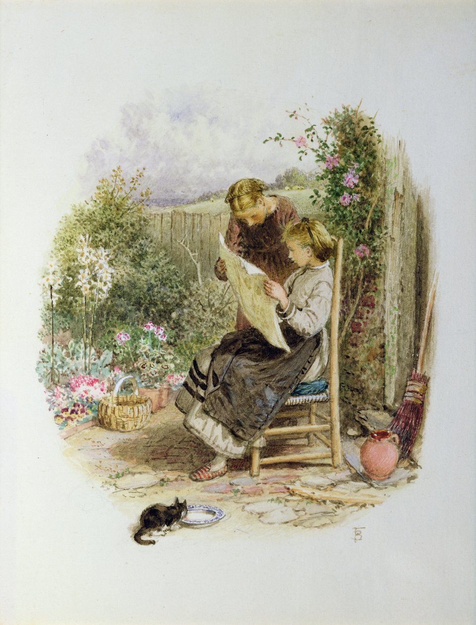 Morgenavisen af Myles Birket Foster