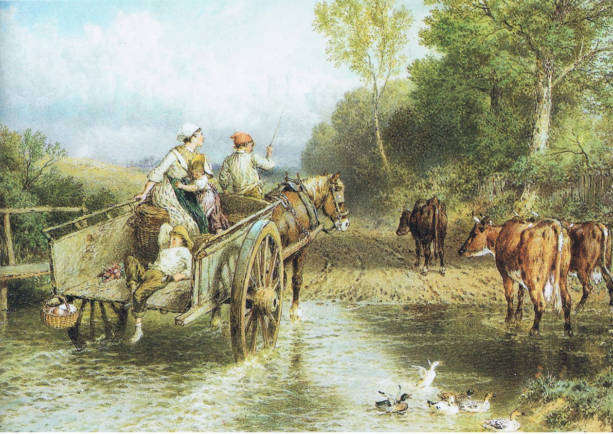 Vender tilbage fra markedet af Myles Birket Foster