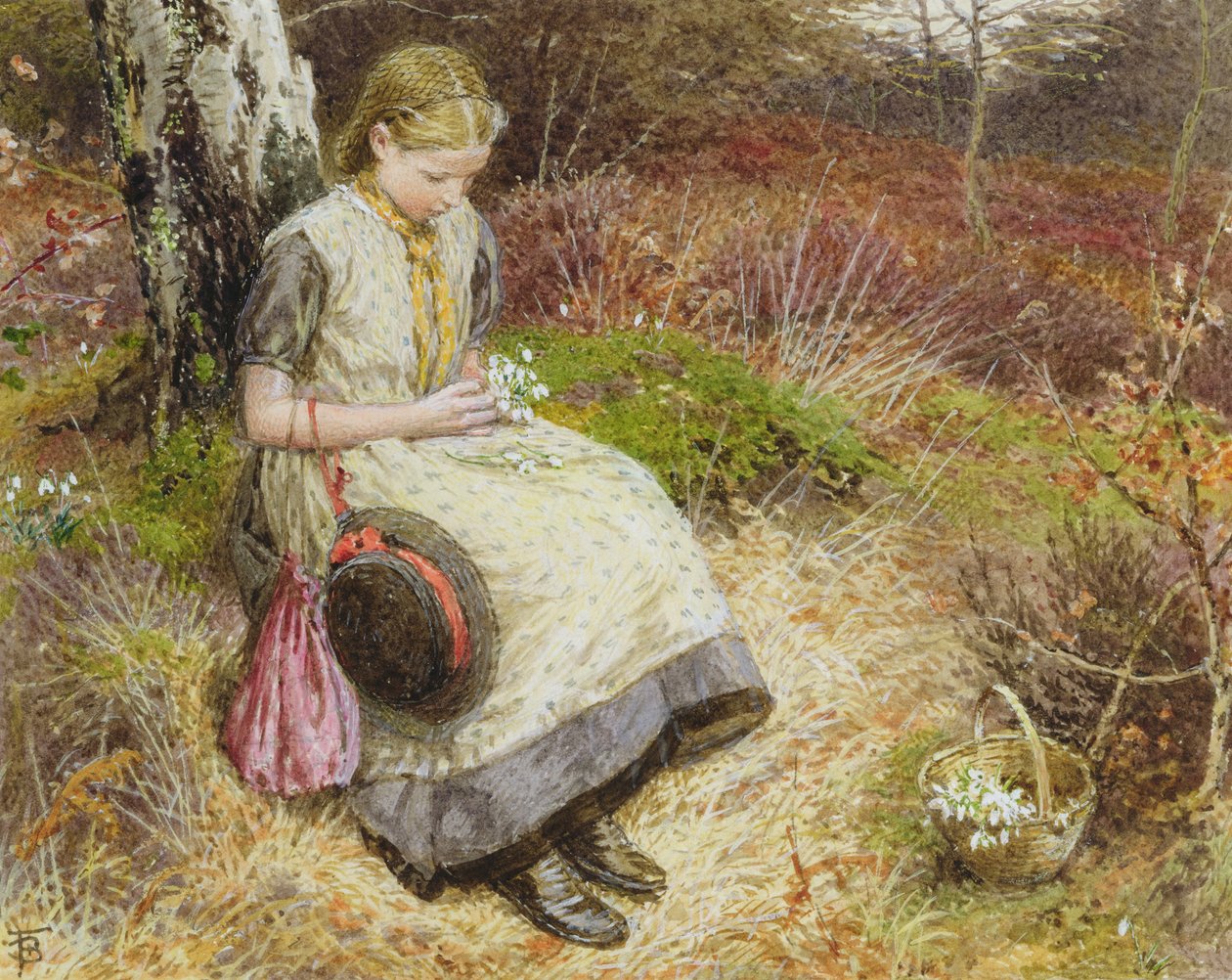 Vintergækker af Myles Birket Foster