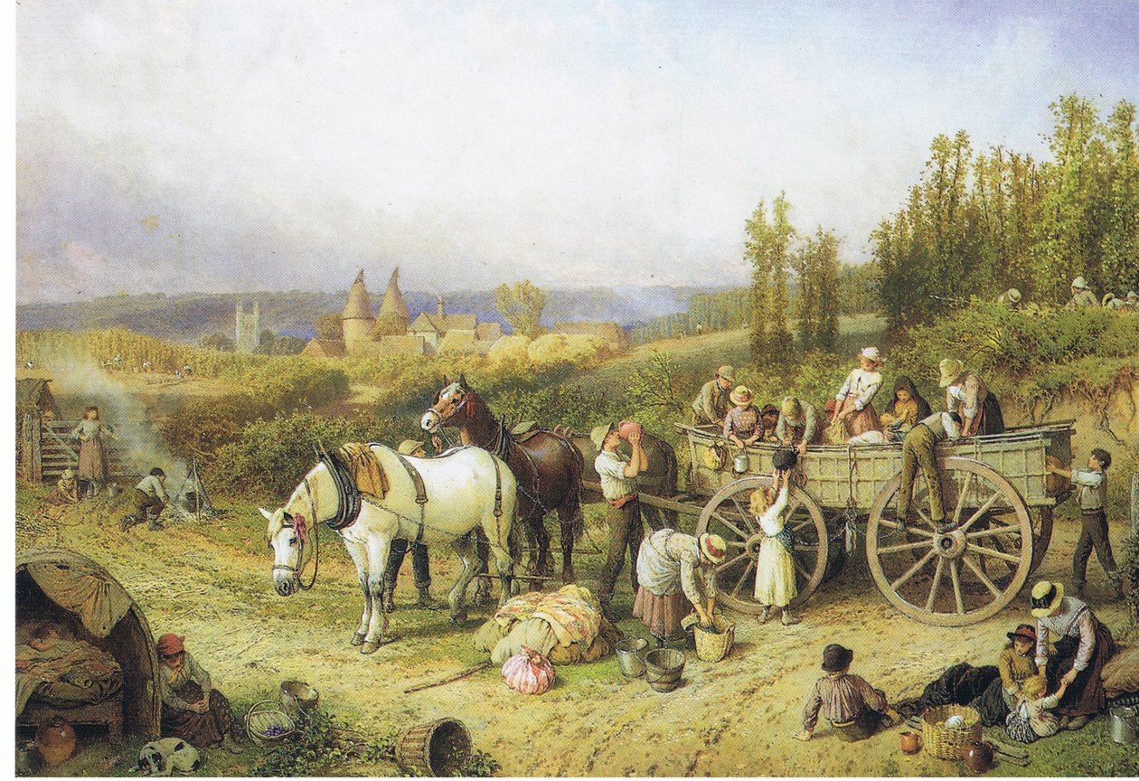 Gårdvognen af Myles Birket Foster