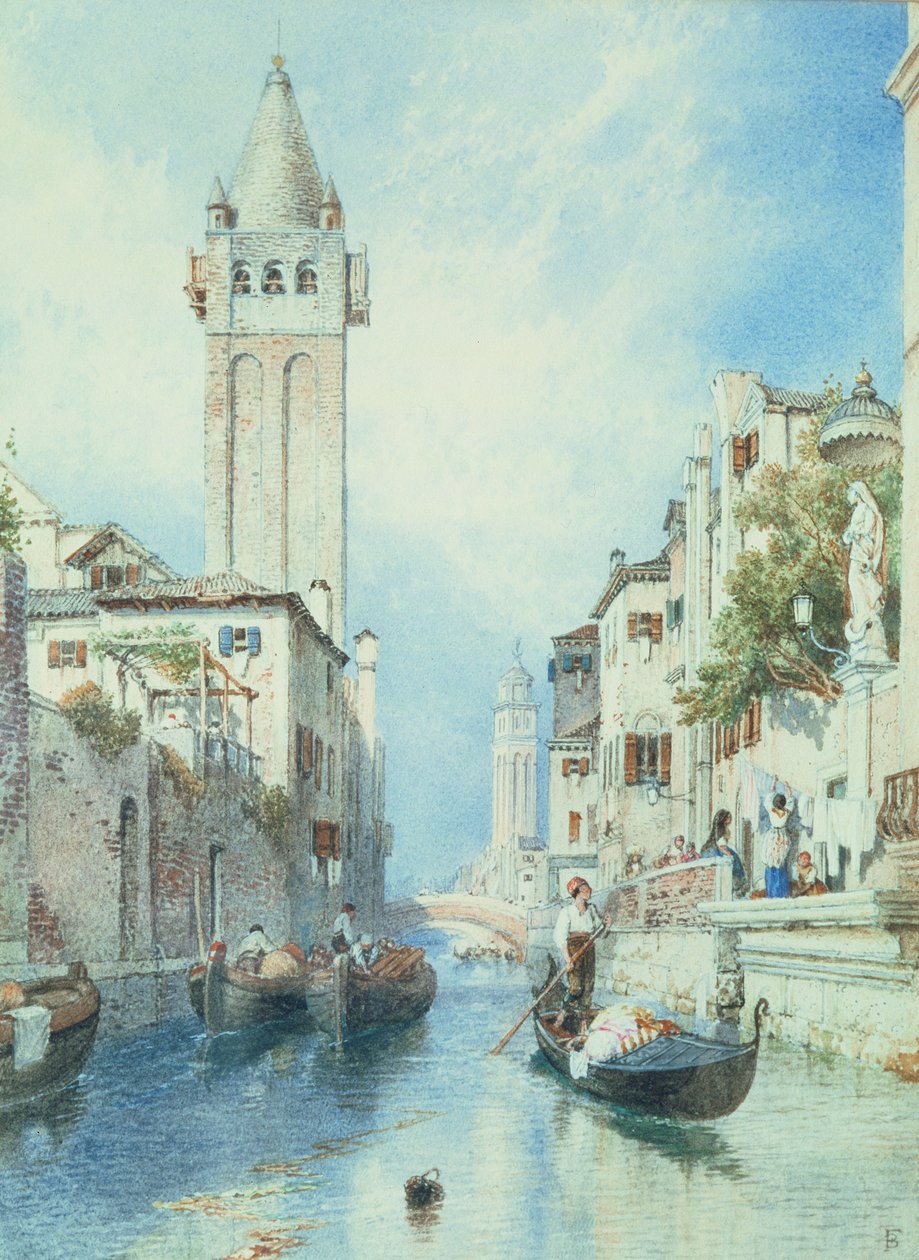 Venedig af Myles Birket Foster