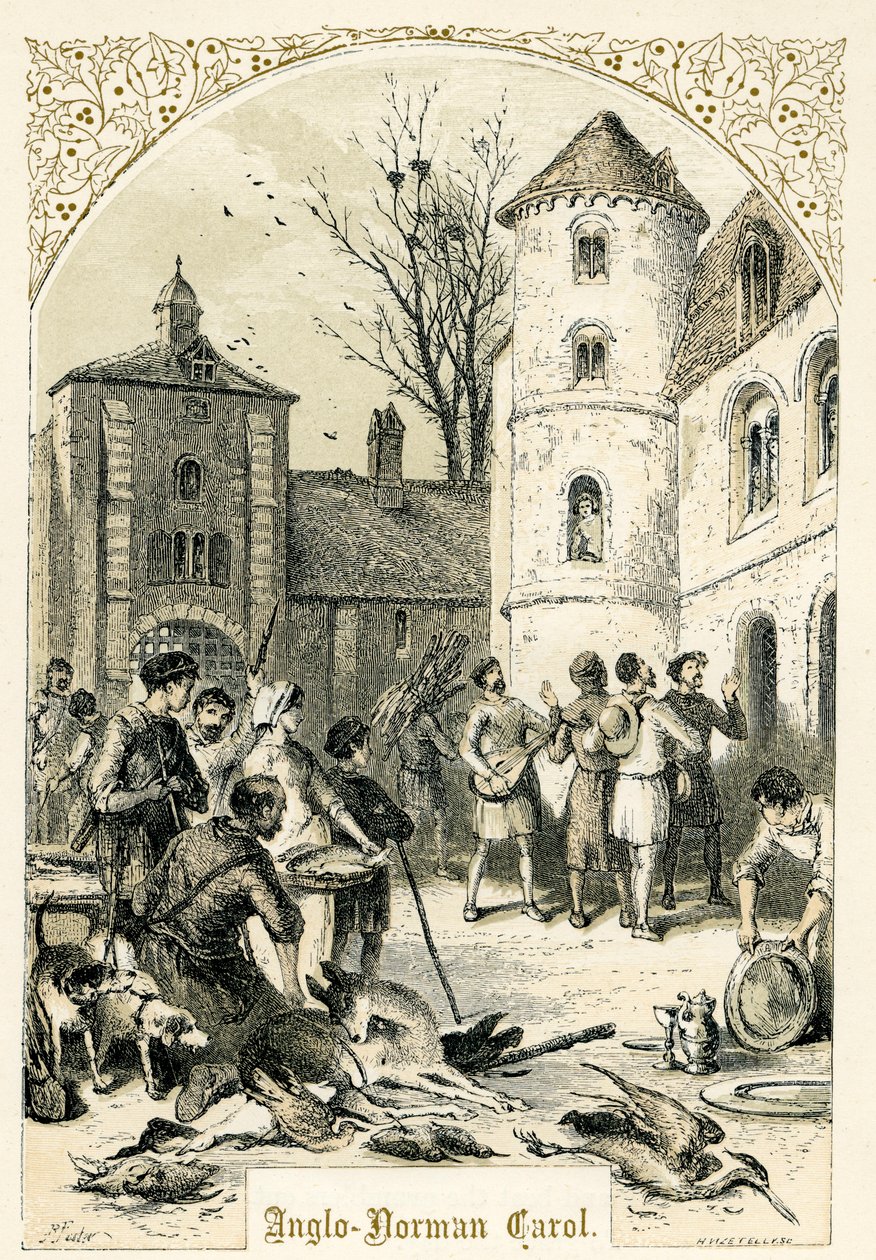 Anglo- Normal Carol af Myles Birket Foster