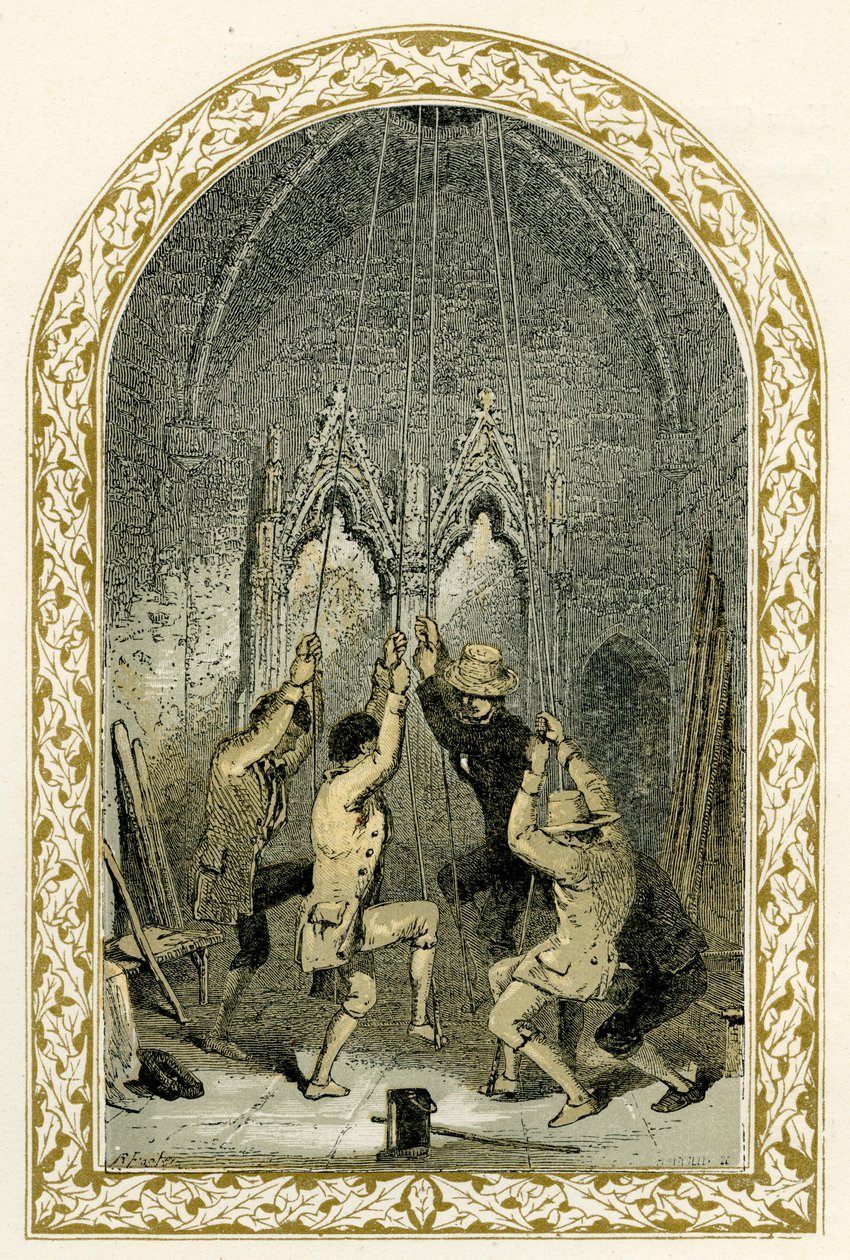 Klokkere - illustration af Birket Foster af Myles Birket Foster