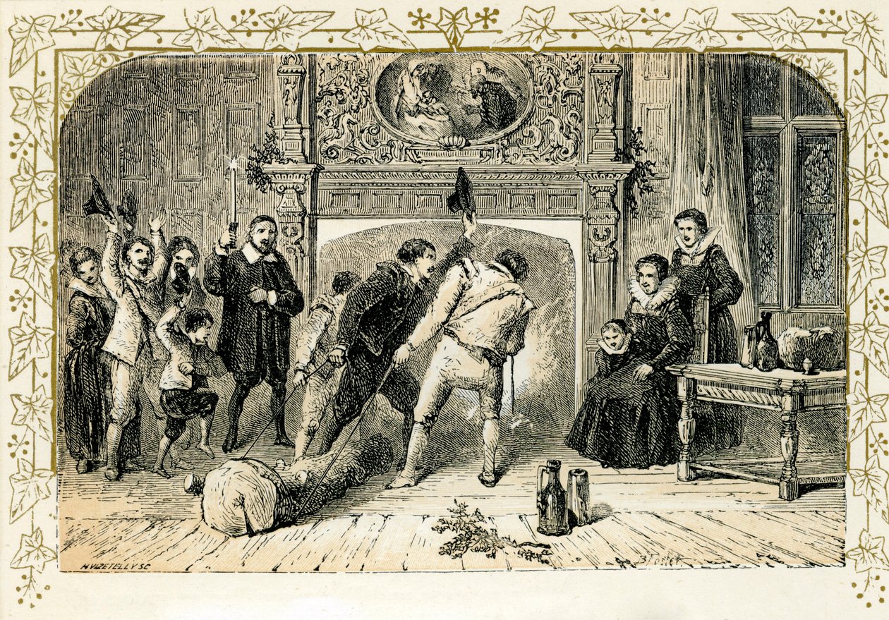 Ceremoni til juleaften - af Myles Birket Foster