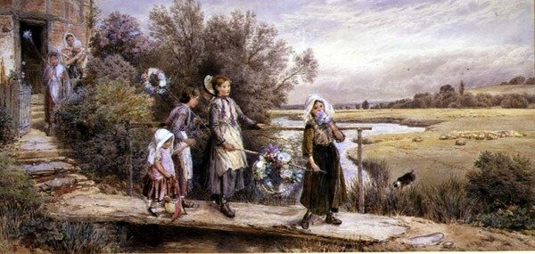 Går til messe af Myles Birket Foster