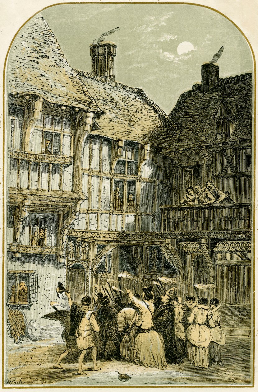 Mummers Leg/Mumning af Myles Birket Foster