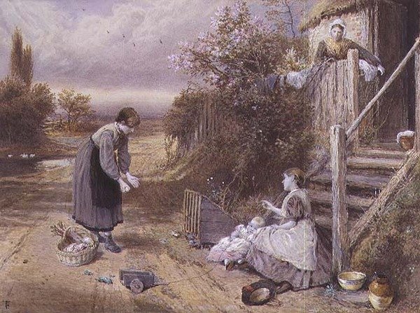 Lege tid af Myles Birket Foster