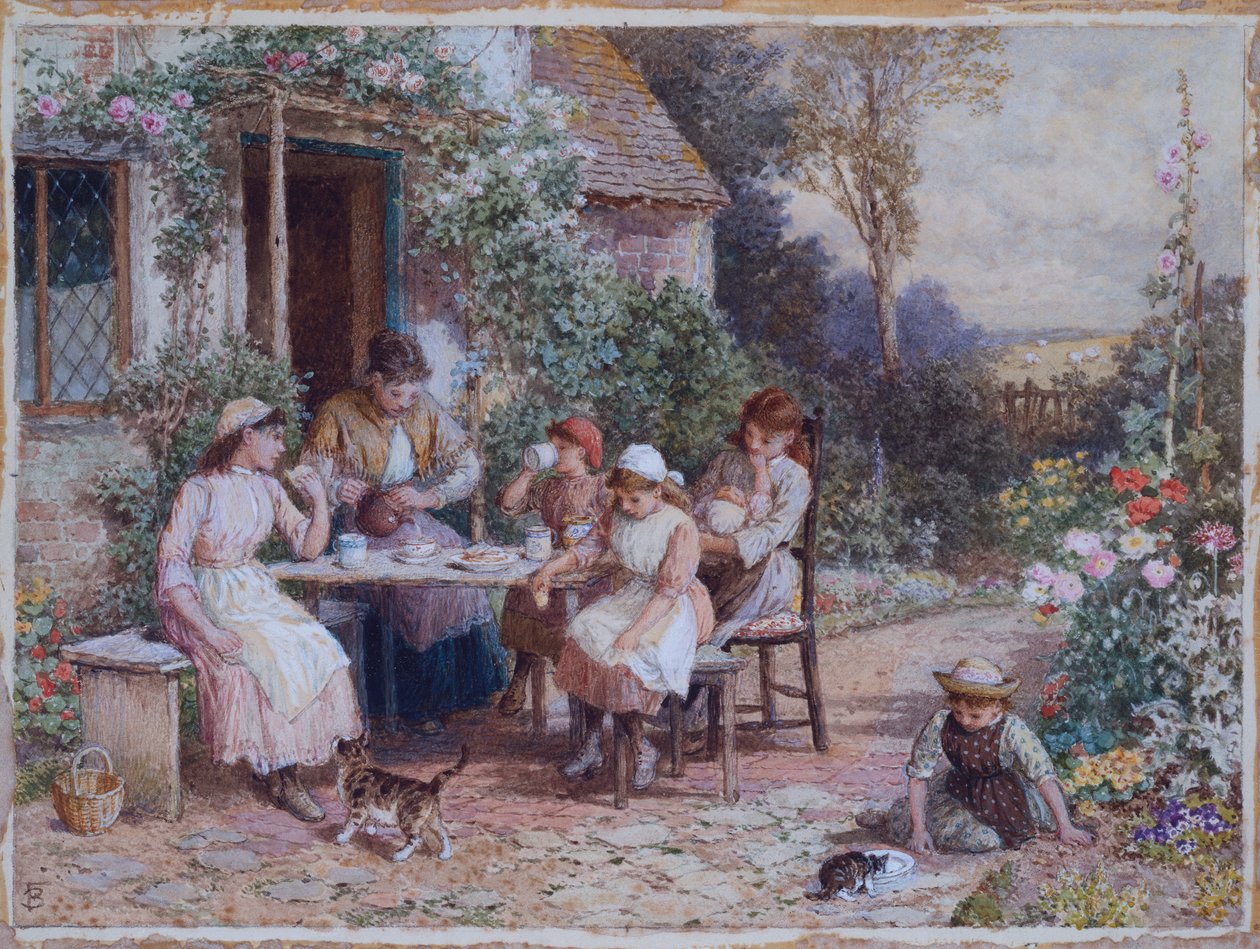 Te tid af Myles Birket Foster