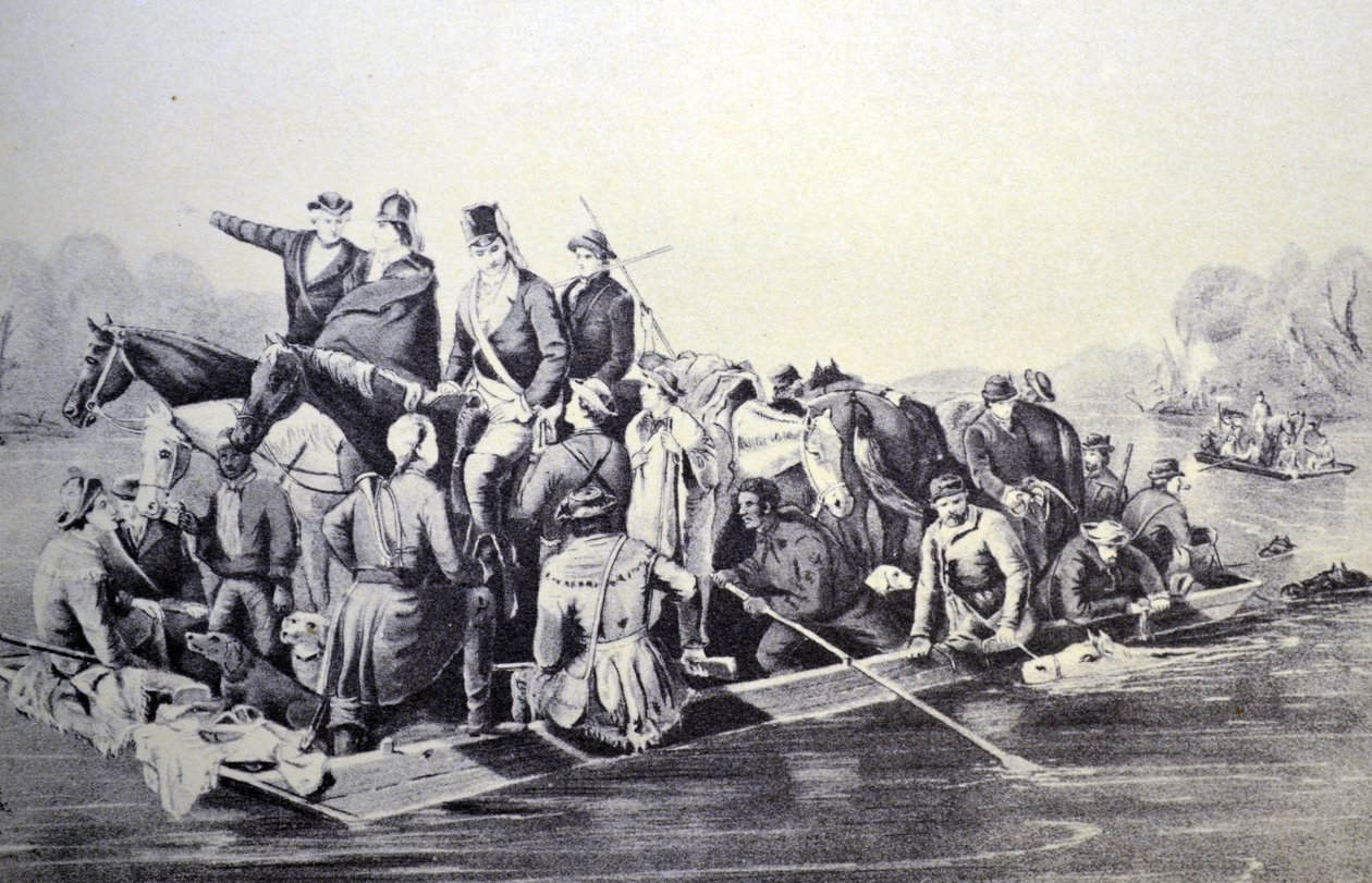Currier & Ives Illustration 1800-tallet. Marion