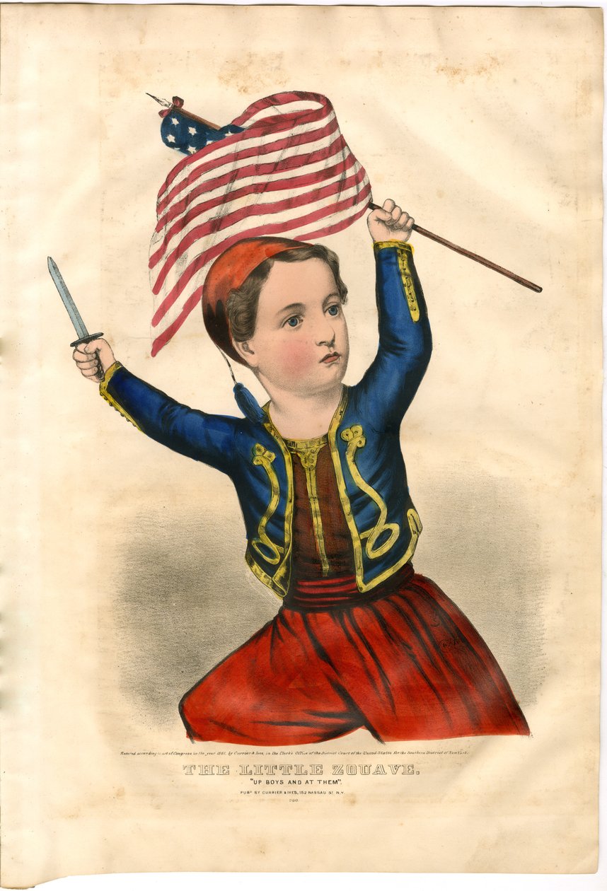 Den lille Zouave, ca. 1860